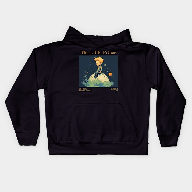 Little Prince - Le Petit Prince children's books Kids Hoodie by OutfittersAve